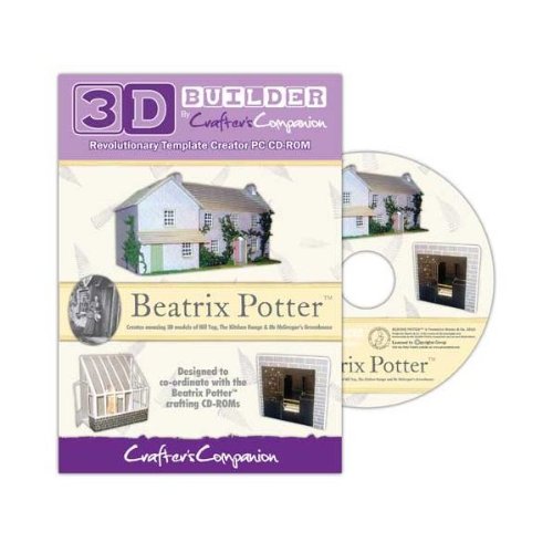 Crafters Companion Beatrix Potter 3D Builder CD-Rom