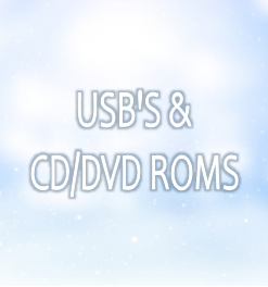 USB's, CD & DVD ROMS